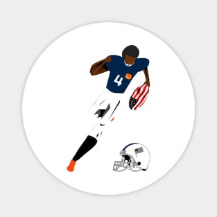 American football T-Shirt Edit Magnet